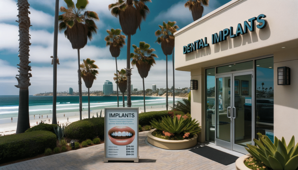 image of a dental implant clinic in San Diego for the article about the cost of dental implants in San Diego